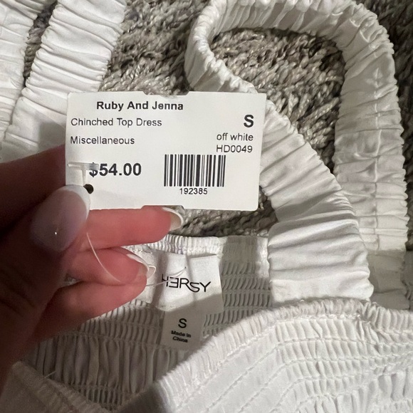Ruby and Jenna white mini dress - Picture 2 of 4